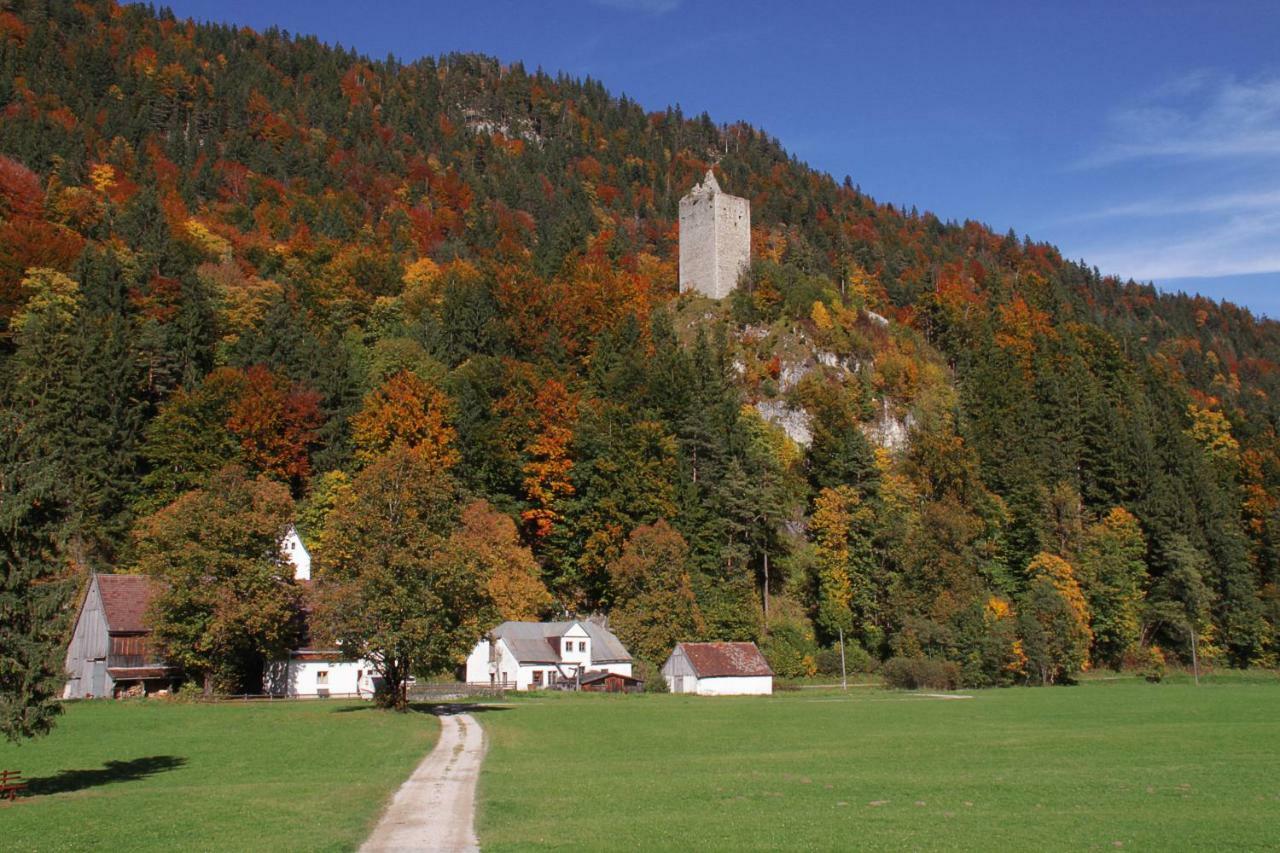 Ferienwohnung Auszeit Vils Bagian luar foto